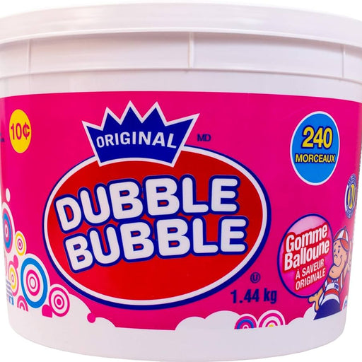 Dubble Bubble - Bubble Gum Tub Original - 240 Pcs