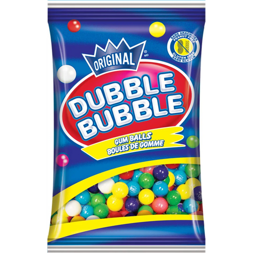 Dubble Bubble Original Gum Balls Peg Bag 141g