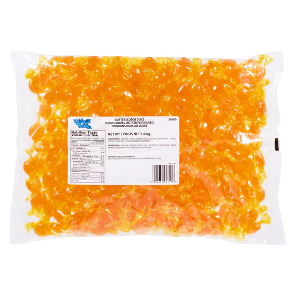 Exclusive - Butterscotch Hard Candy - 1.8 Kg