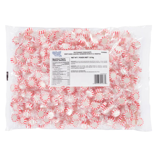 Exclusive - Peppermint Starlights Red Pinwheels Mint Candy - 8 x 1.8 Kg