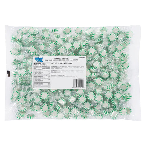 Exclusive - Spearmints Starlights Green Pinwheels Mint Candy - 1.8 Kg