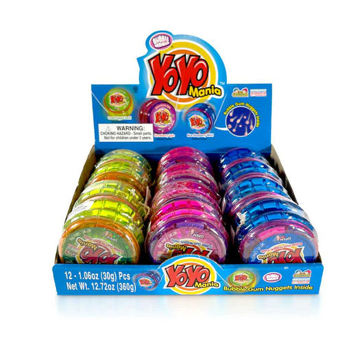 Exclusive - Yoyo Mania Bubble Gum Dispenser - 12 x 30g