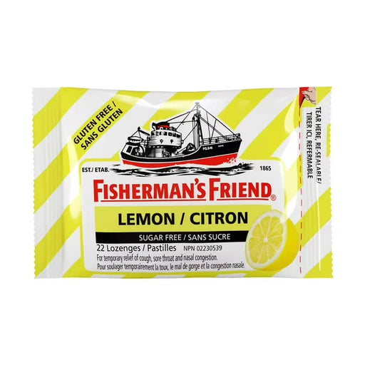 Fisherman's Friend - Lemon  22 Lozenges - 24 Packs