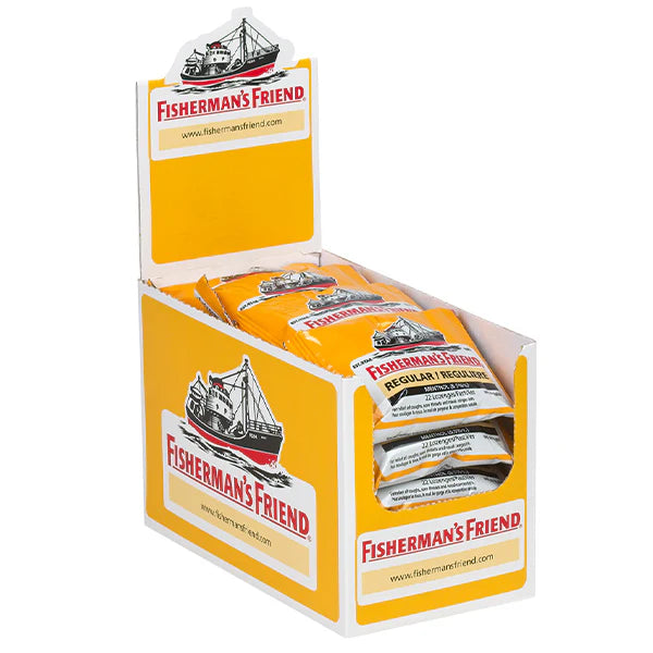 Fisherman's Friend - Regular 22 Lozenges - 24 Packs