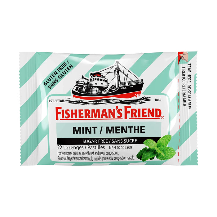 Fisherman's Friend Sugar Free Mint 22 Lozenges