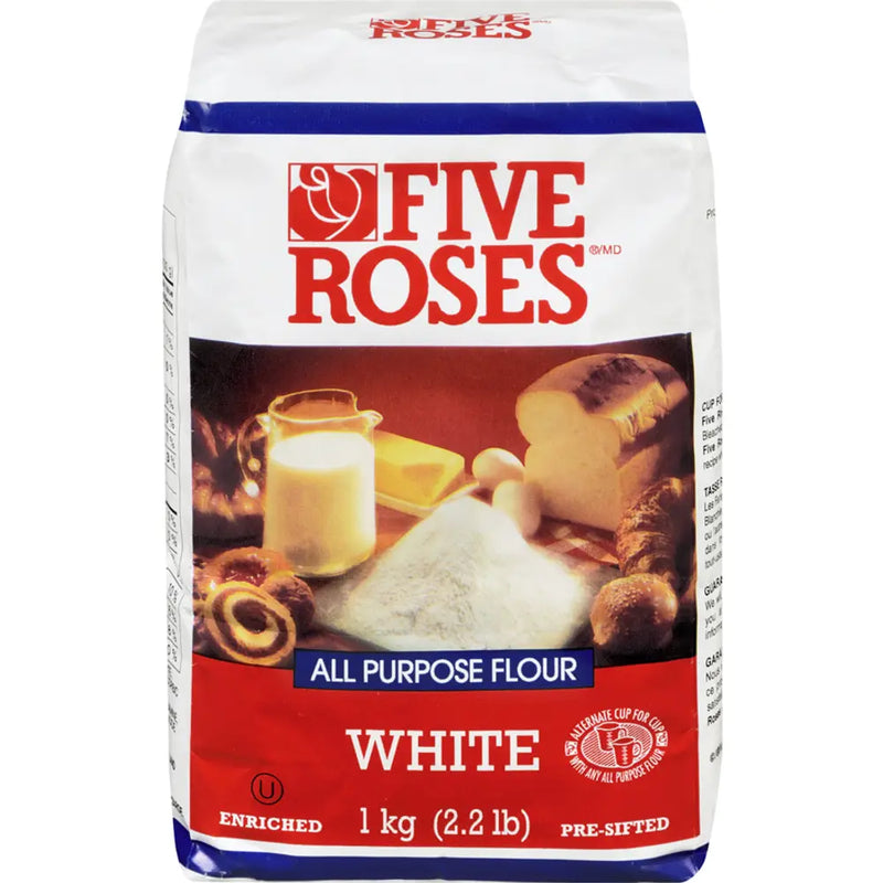Five Roses - All Purpose Flour White flour Bleached - 1 Kg