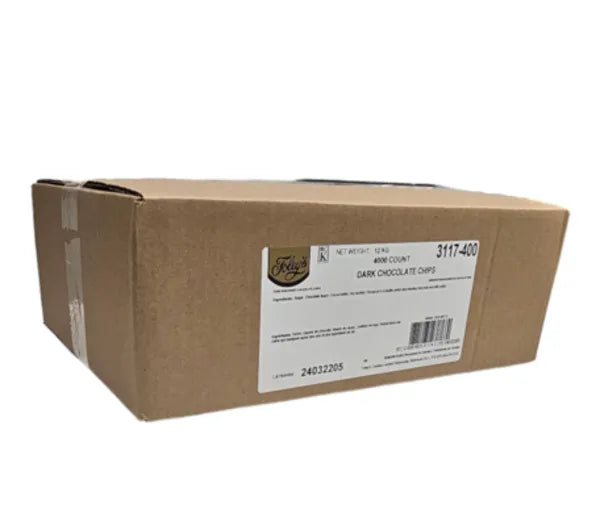 Barry Callebaut - Chips de chocolate amargo semidulce, 4000 unidades, 30 libras