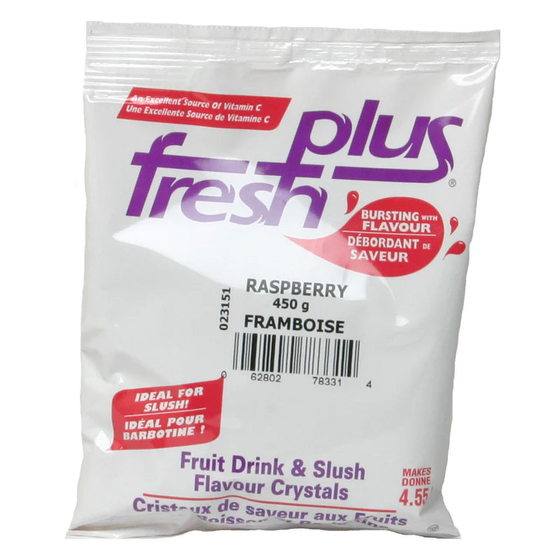 Fresh Plus - Raspberry Drink Crystals - 450g