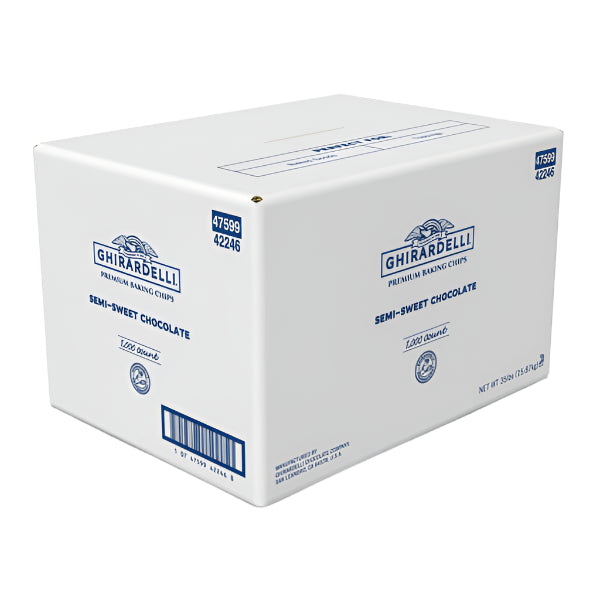 Ghirardelli - Semi Sweet Chocolate Chips 1000 Count - 2 x 5 Lbs