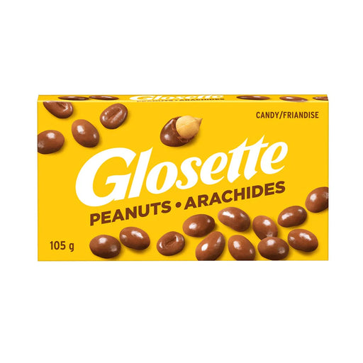 Glosette - Peanuts Chocolate Covered Candy Theatre Box - 4 x 105g