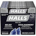 Halls - Extra Strong Menthol No Sugar Cough Drops 9 Lozenges - 20 Packs