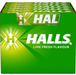 Halls - Lime Fresh Flavour Cough Drops 9 Lozenges - 20 Packs