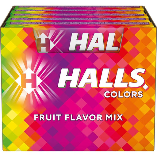 Halls - Colors Fruit Flavor Mix 9 Drops - 20 Packs