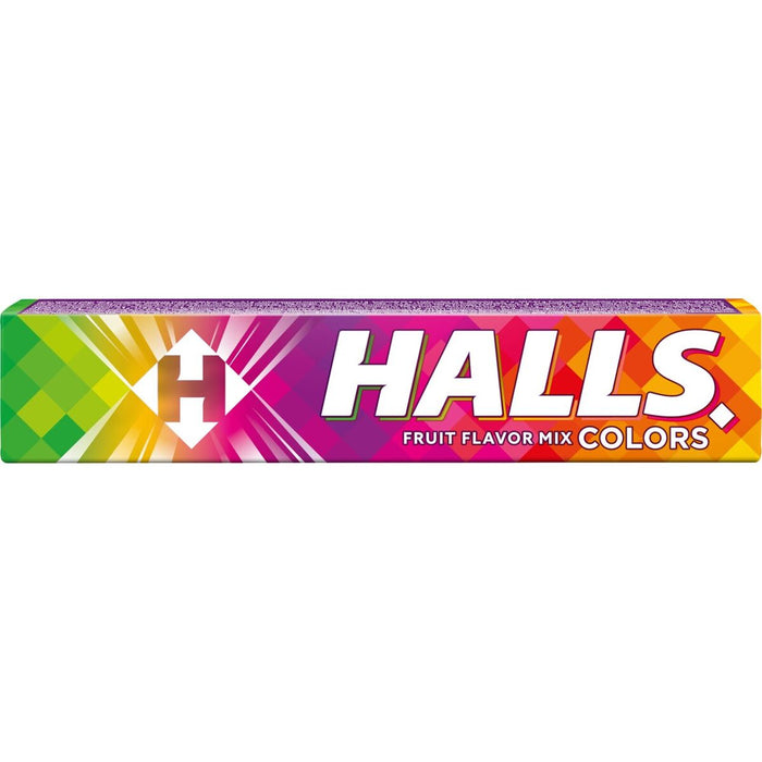 Halls - Colors Fruit Flavor Mix 9 Drops - 20 Packs