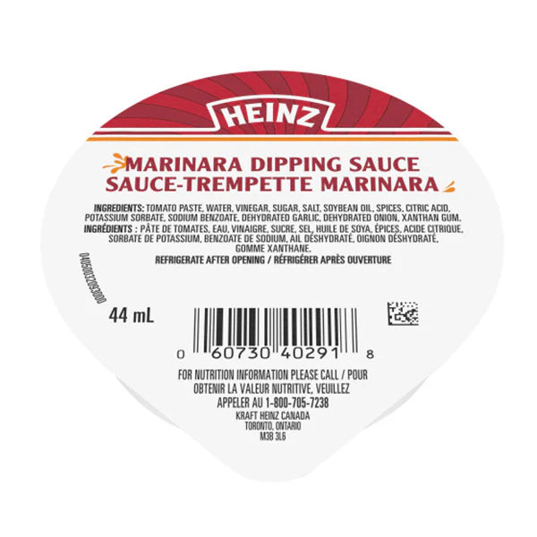 Heinz - Marinara Dipping Sauce - 100 x 44 ml