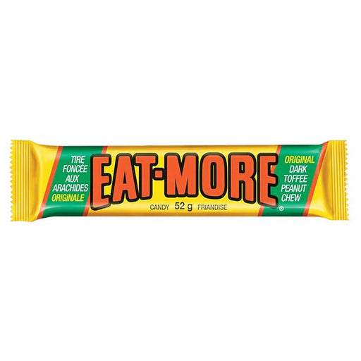 Hershey's - Eat More Dark Toffee Peanut Chew Candy Bar - 24 x 52g