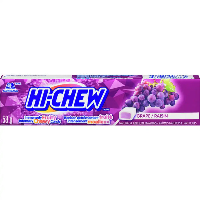 Hi Chew Grape Chewy Candy 58g