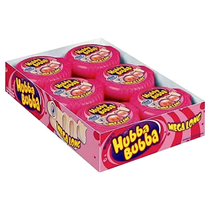 Hubba Bubba Fancy Fruit Mega Long Tape Gum 12 x 56g