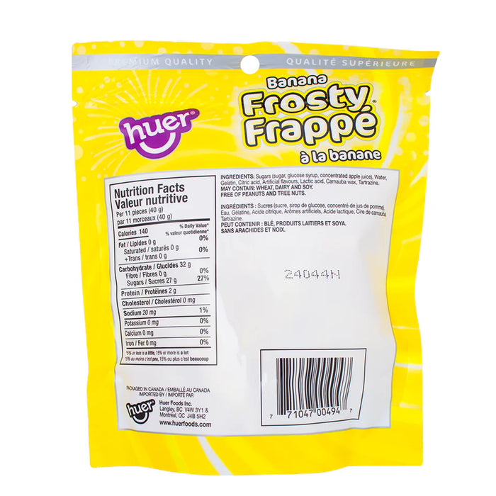 Huer - Banana Frost Bottle Gummies - 12 x 150g