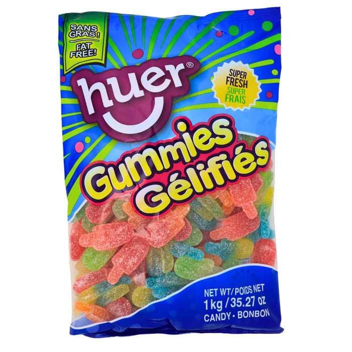 Huer - Sour Ice Pop Gummies - 1 Kg