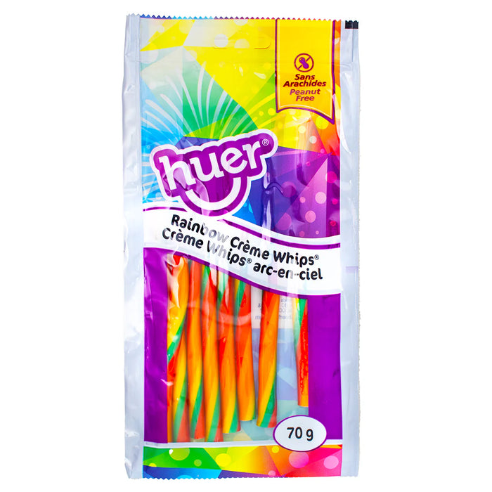 Huer - Pocket Pal Rainbow Creme Whips - 12 x 70g