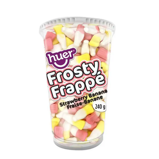 Huer - Strawberry Banana Frosty Candy Cup - 12 x 240g