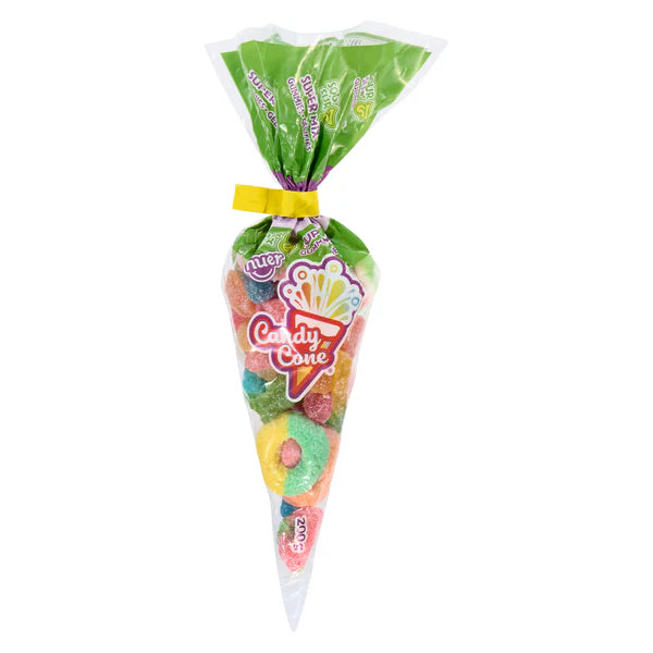 Huer - Super Mix Candy Cones Assorted Gummy Mix - 3 x 200g