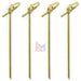 Hy Stix - 6" knotted Bamboo Pick Skewers - 100 / Pack