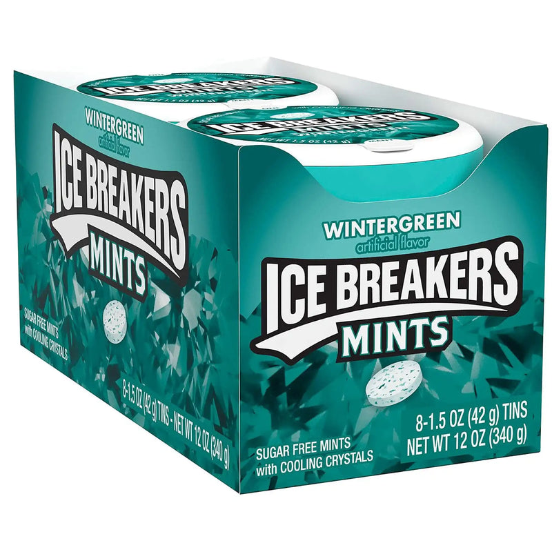Ice Breakers - Mints Wintergreen - 8 x 42g