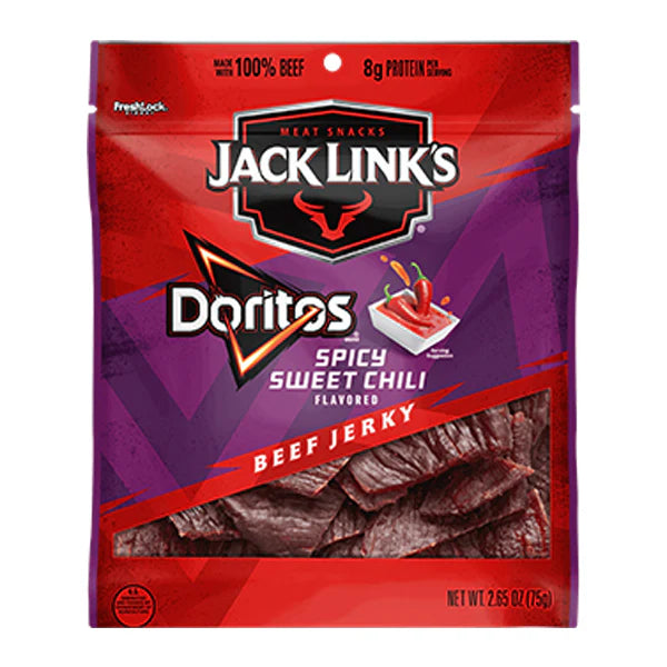 Jack Links - Doritos Spicy Sweet Chili  Beef Jerky - 24 x 75g