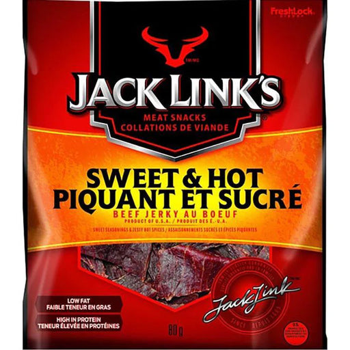 Jack Links - Sweet & Hot Beef Jerky - 4 x 80g