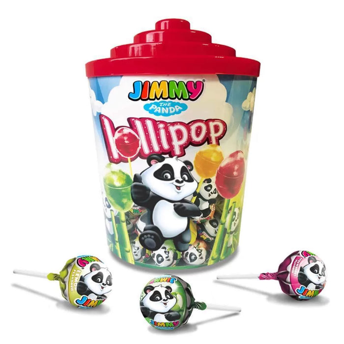 Jimmy Lollipop Assorted Fruit Mix - 100 x 11g