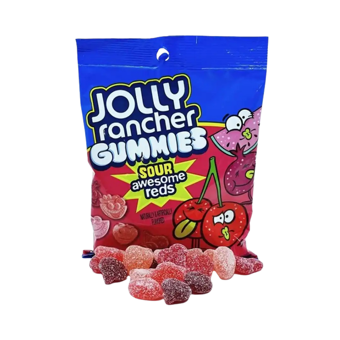 Jolly Rancher - Gummies Sour Awesome Reds - 184g