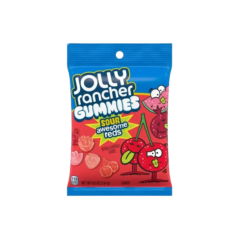 Jolly Rancher - Gummies Sour Awesome Reds - 184g