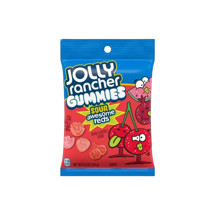 Jolly Rancher - Gummies Sour Awesome Reds - 184g