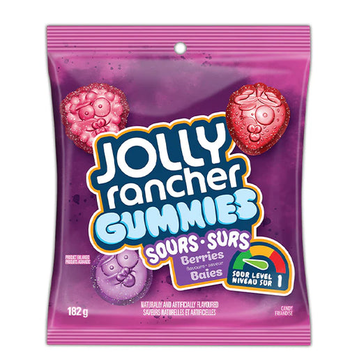 Jolly Rancher - Gummies Sour Sour Berries - 4 x 184g