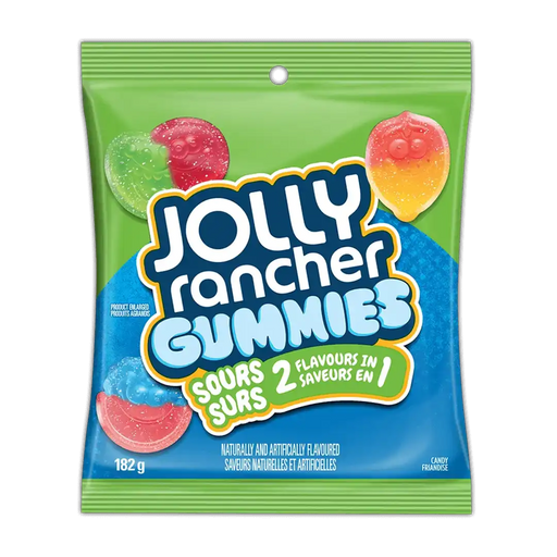 Jolly Rancher - Gummies Sours 2 In 1 - 182g