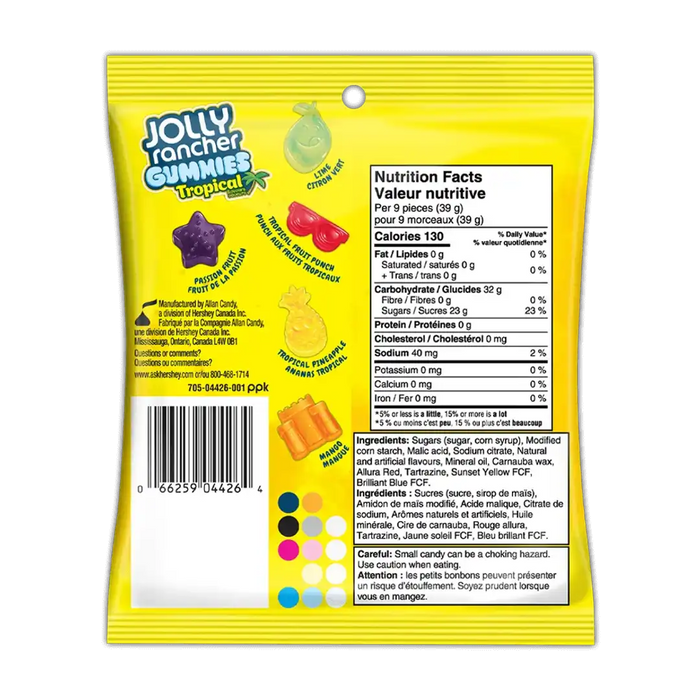 Jolly Rancher Gummies Tropical Flavours 182g