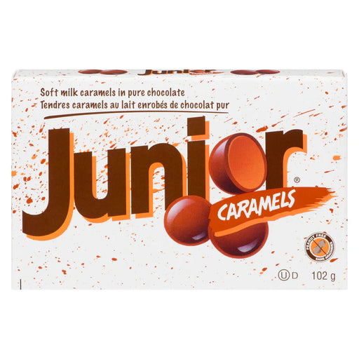 Junior Caramels In Milk Chocolate Theatre Box 12 x 102g