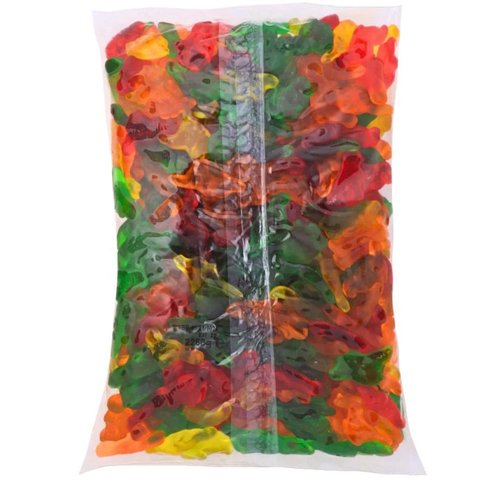 Kervan - Assorted Gummy Dinosaurs Bulk Halal Gummy Candy - 4 x 5 Lbs