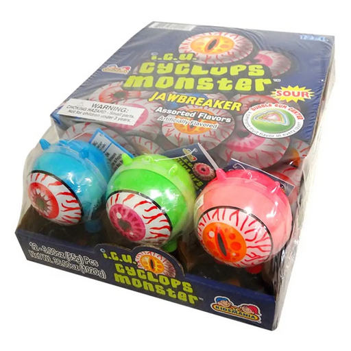 Kidsmania - I.C.U Cyclops Monster Candy - 12 x 85g