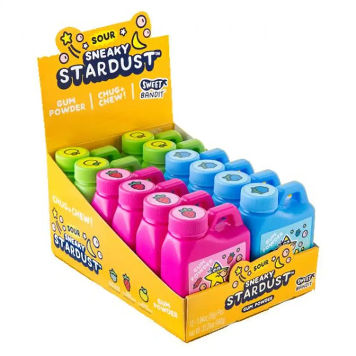 Kidsmania - Sneaky Stardust Gum Powder Sour - 12 x 55g