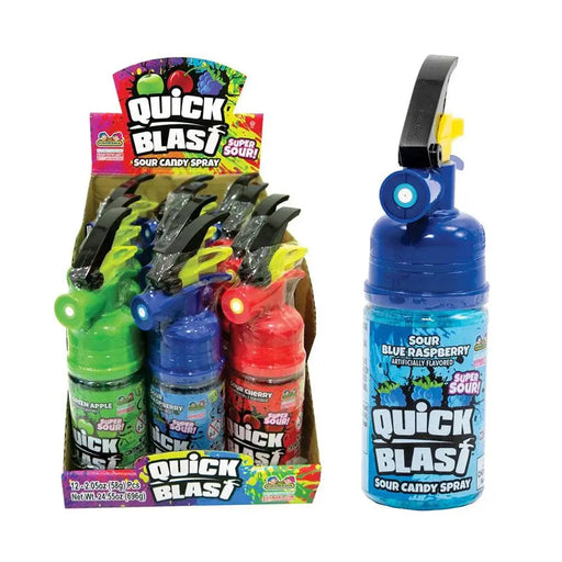 Kidsmania - Quick Blast Sour Spray Candy - 12 x 58g