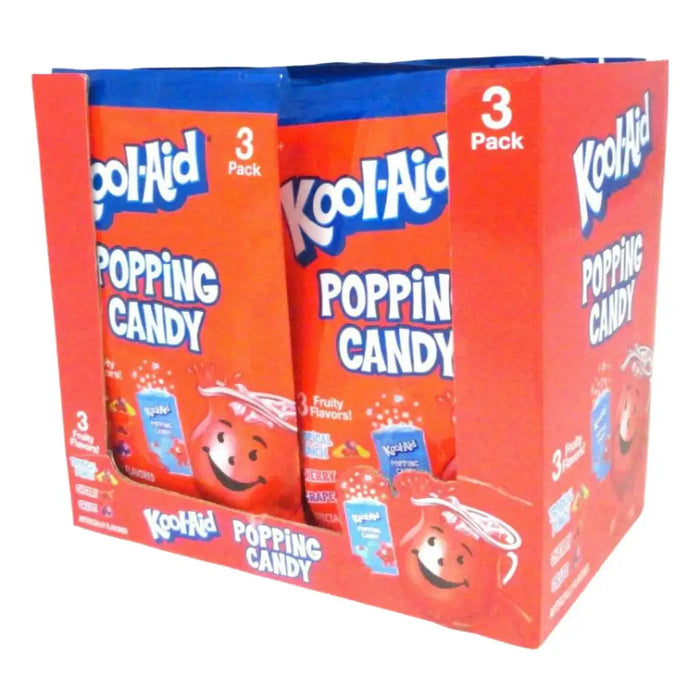 Kool-aid - Popping Candy Tropical Punch, Cherry & Grape Flavor - 12 x 21g