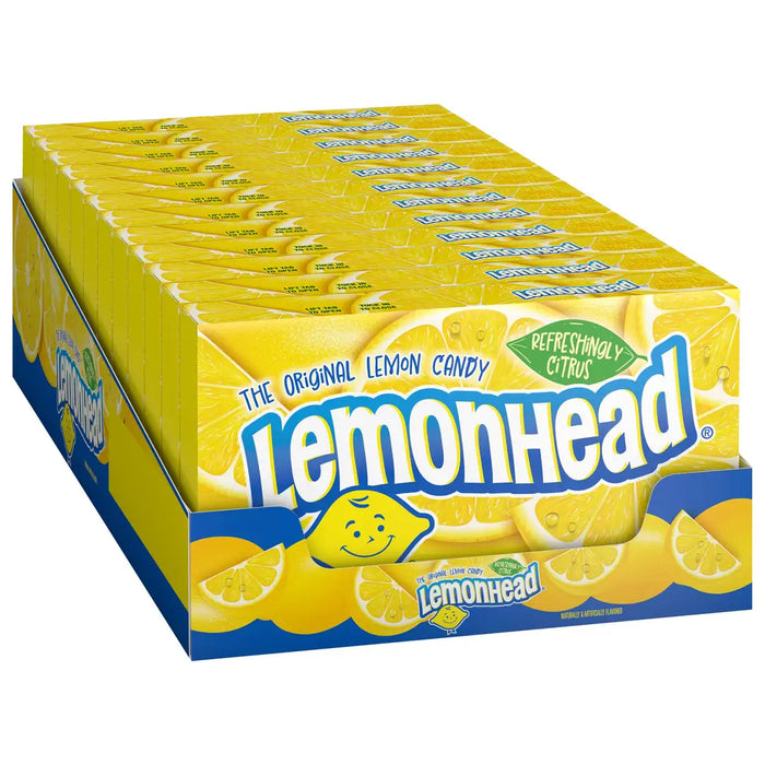 Lemonhead The Original Lemon Candy Theatre Box 5 Oz 12 x 142g