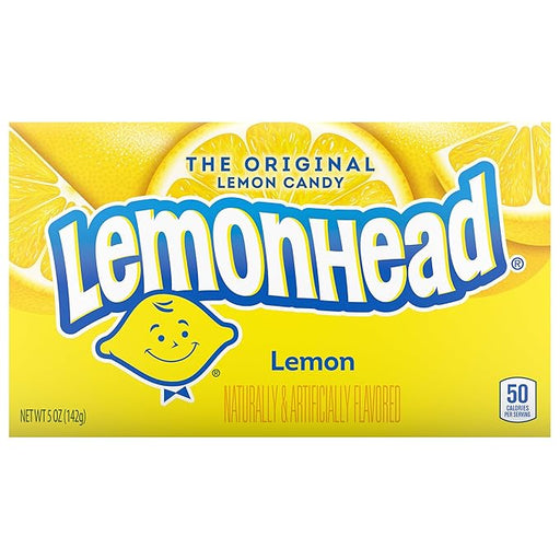 Lemonhead The Original Lemon Candy Theatre Box 5 Oz 12 x 142g