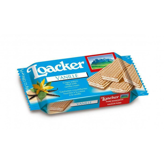 Loacker - Wafer Vanilla - 12 x 45g