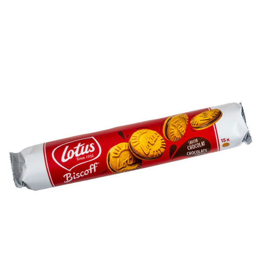 Lotus Biscoff Sandwich Cookies Chocolate Cream 150g