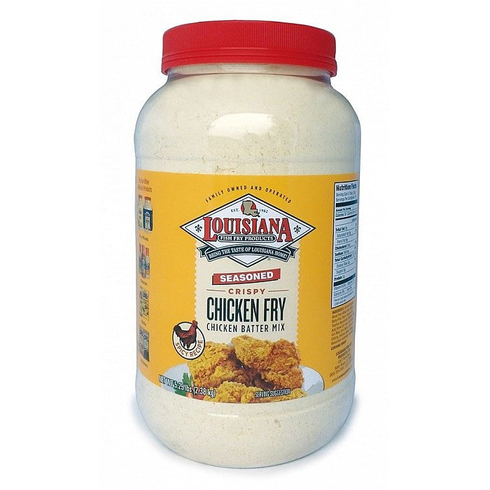 Louisiana - Seasoned Crispy Chicken Fry Batter Mix - 2.61 Kg