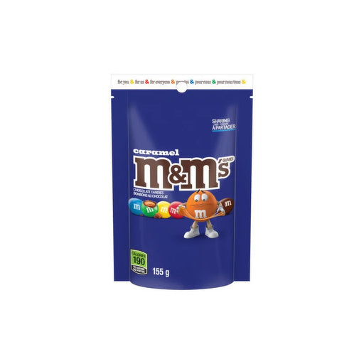 M&M - Caramel Chocolate Candy - 6 x 155g